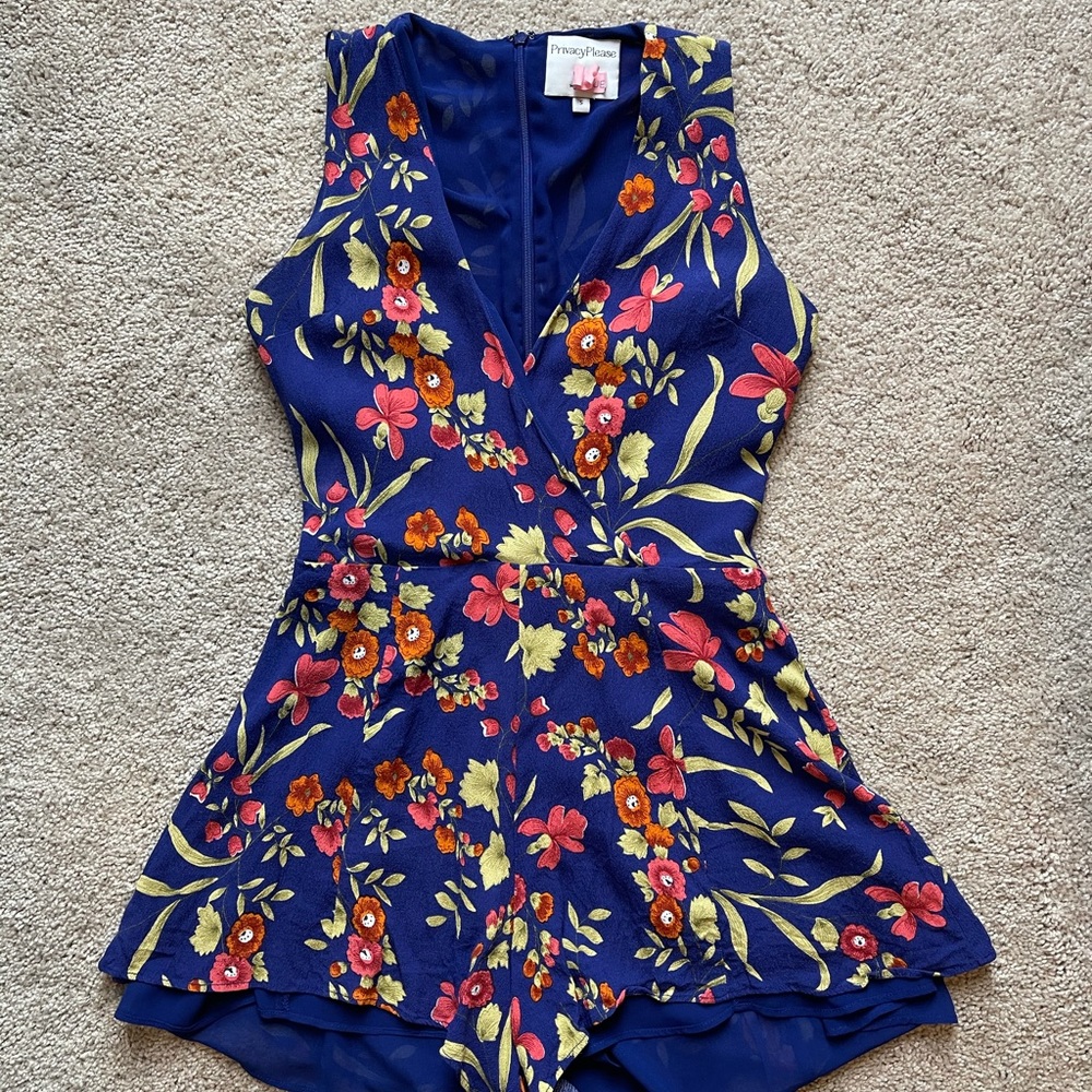 Privacy Please Floral Romper